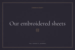 Texerity Embroidered Trendy Bed Sheets: Elevate Your Bedroom Style