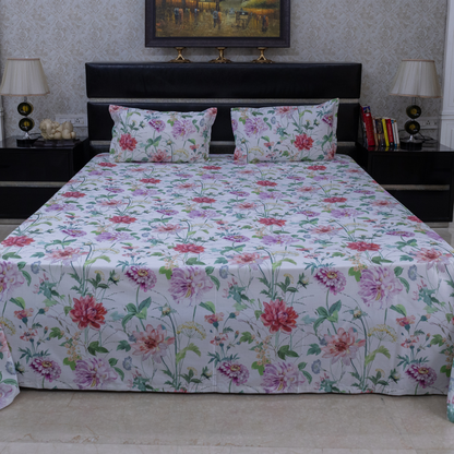 Bloom Harmony printed bedsheet